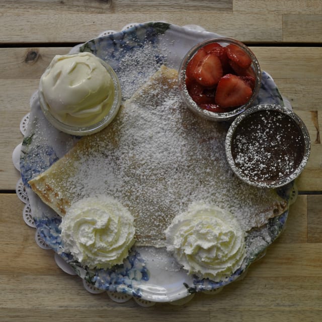 Summer's Delight Crepes.