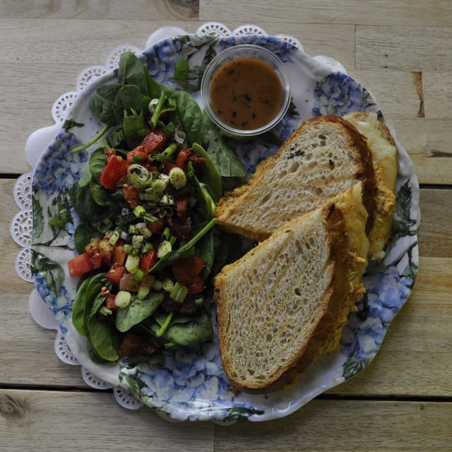 Tuna Melt Sandwich.