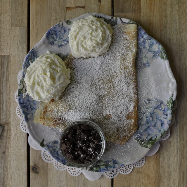 Chocolate Crepe.