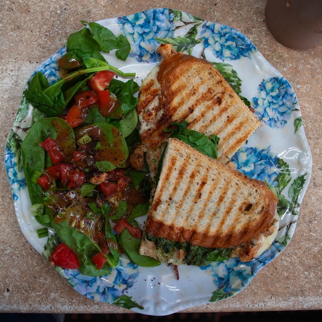 Grilled Chicken Panini.
