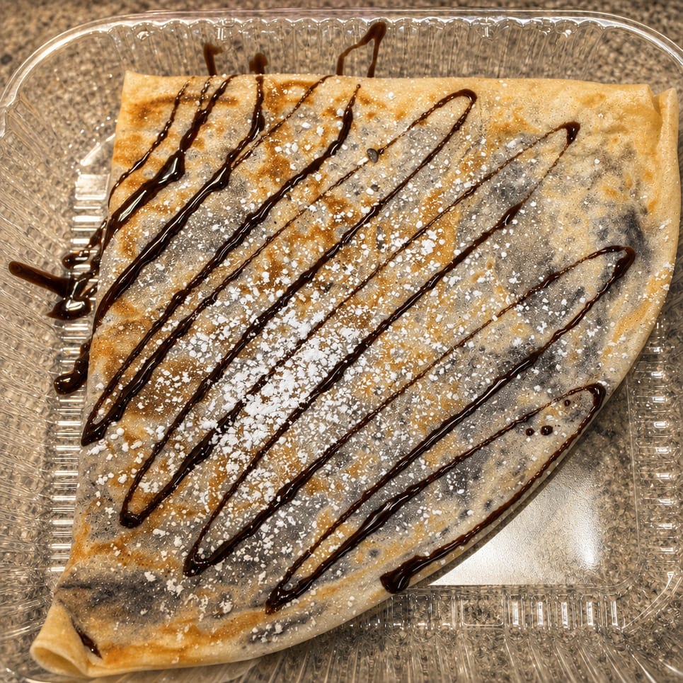 Chocolate Crepe.
