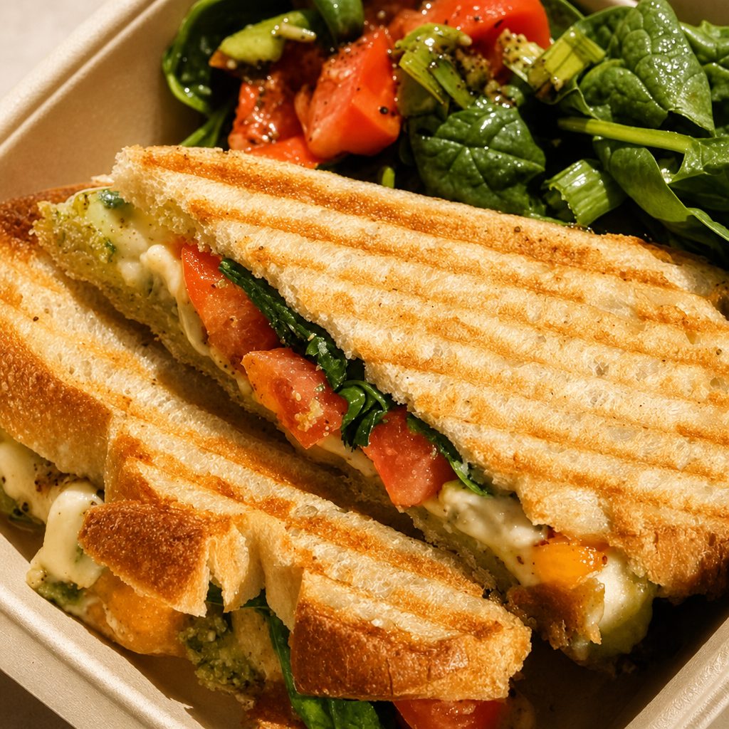 Fresh Mozzarella Sandwich.