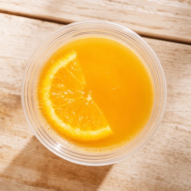 Fresh Pressed Orange Juice.