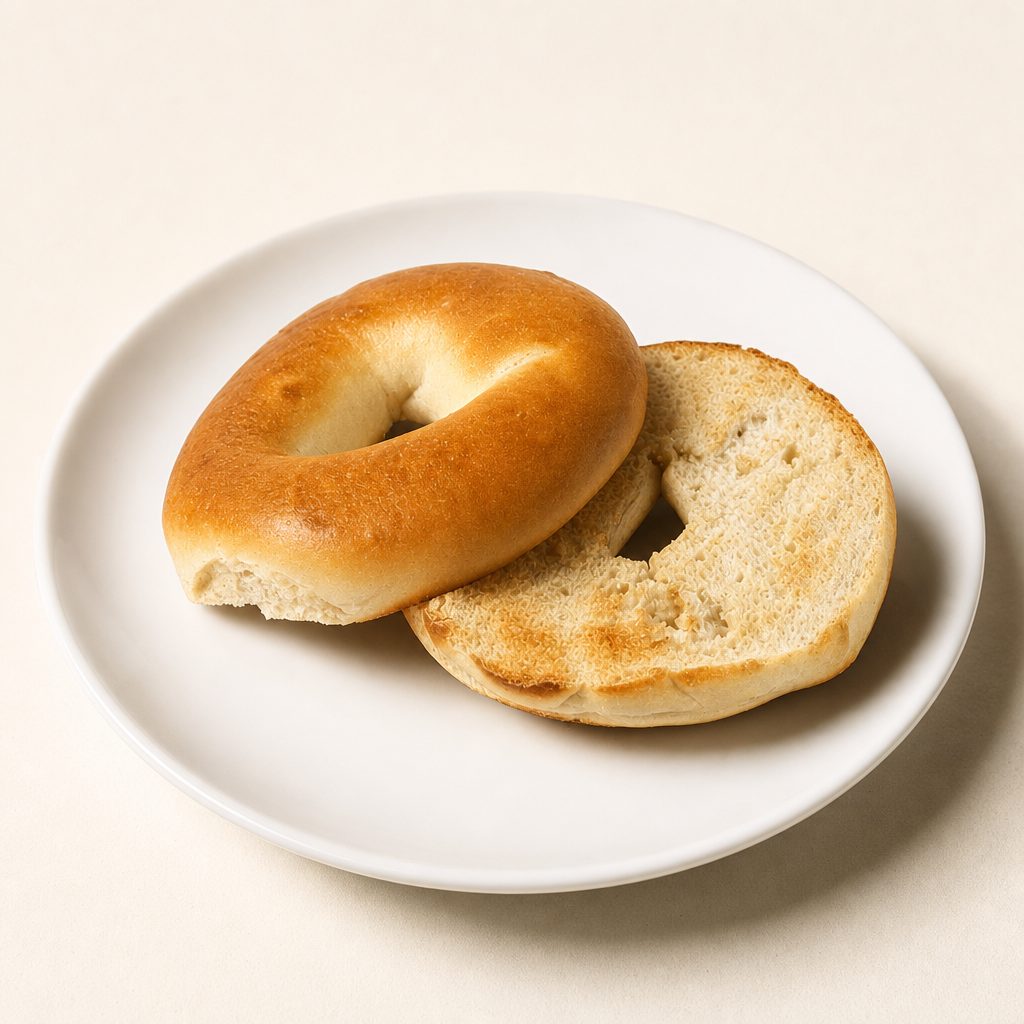 Cream Cheese Bagel.