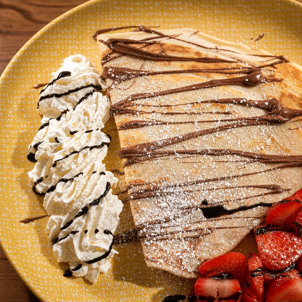 Summer's Delight Crepes.