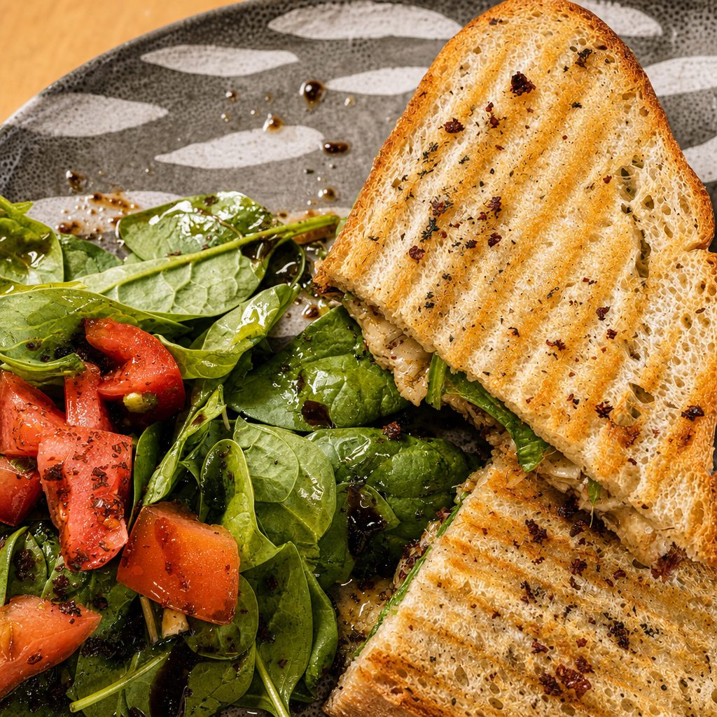 Grilled Chicken Panini.